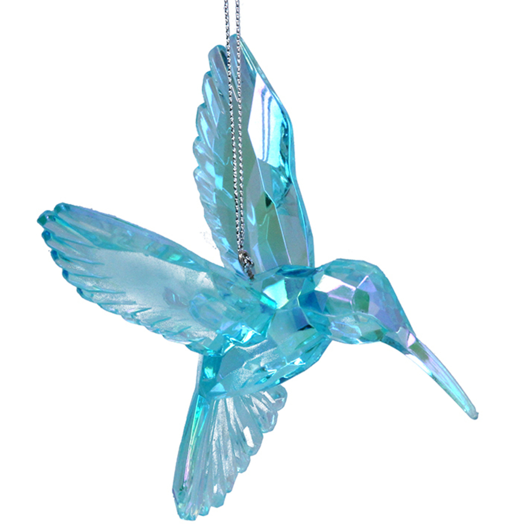 Acrylic Blue Humming Bird 10cm image 0