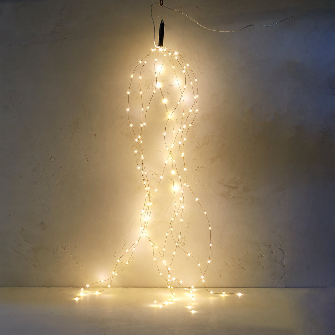 LED Waterfall Seed Lights, 8x2mtr Strands image 0
