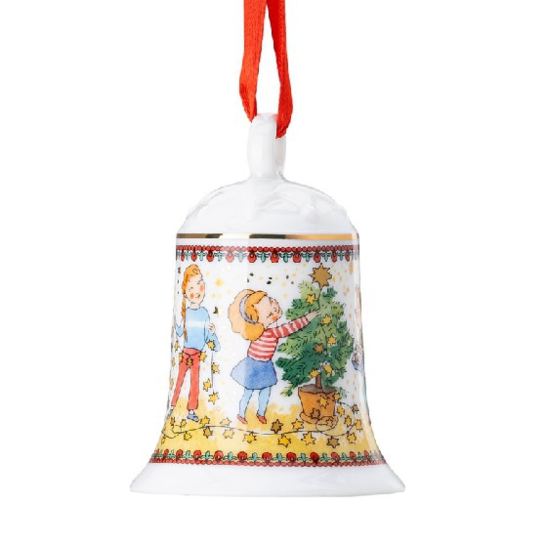 Hutschenruether Annual Xmas Porcelain Bell 2024 *ETA NOV image 0