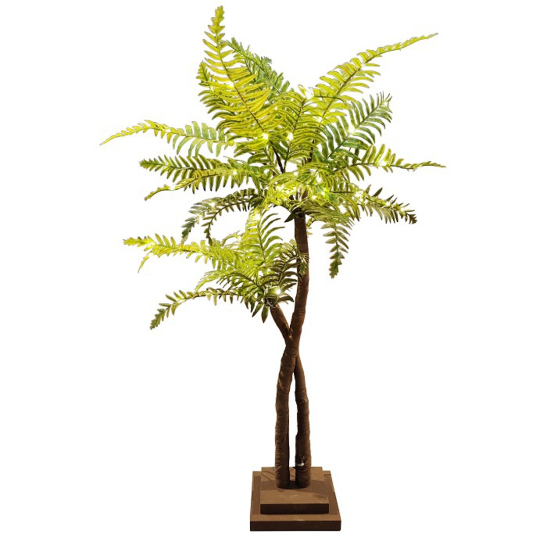 Mini Tree Fern 60cm, 78 LED Lights image 0
