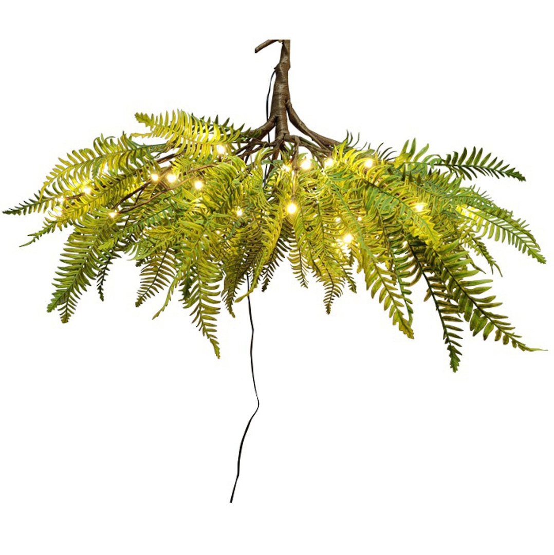 Tree Fern Branch 90cm, 48 LED Lights image 0