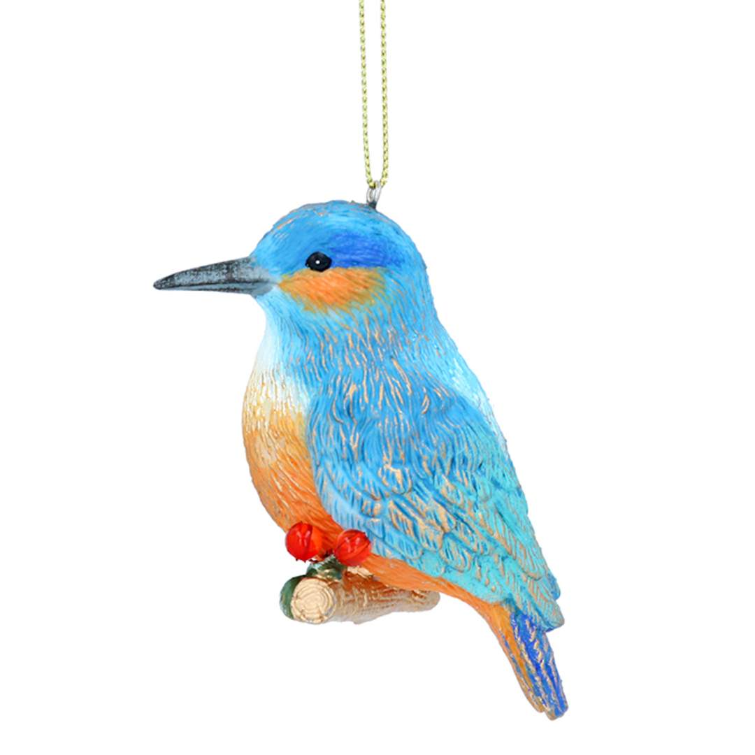 Resin Kingfisher on Branch 7cm image 0