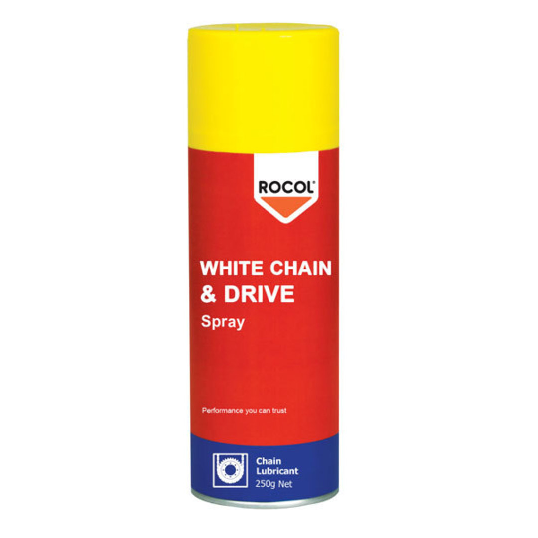 Rocol White Chain & Drive Spray 250g image 0