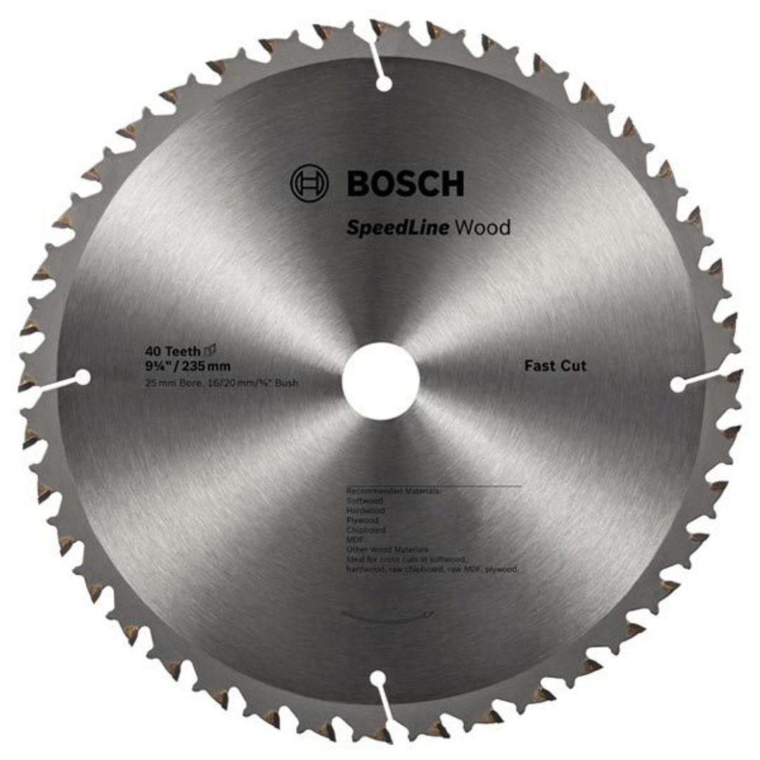 Bosch Speedline Saw Blades image 0