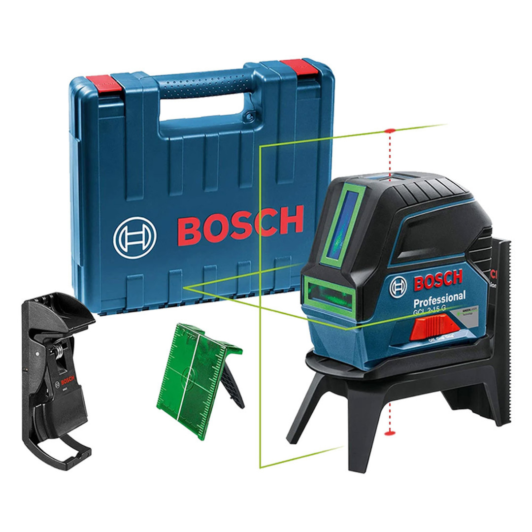 Bosch GCL2-15G Green Laser Kit with clamp image 0