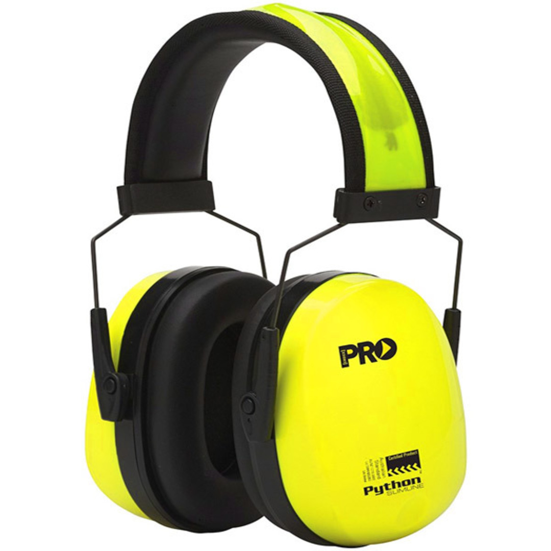 Python EarMuff Hi Vis Class 5 image 0