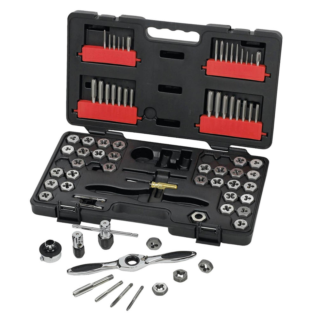 GEARWRENCH Tap & Die Set Ratcheting 75pc image 0