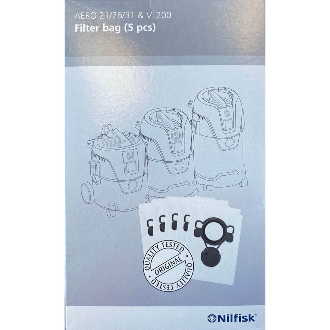 NILFISK Bags Paper for Aero107419 60910 image 0