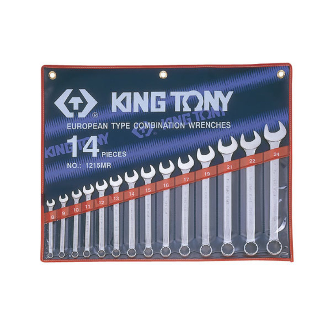 King Tony 14pc R & OE Spanner Set image 0