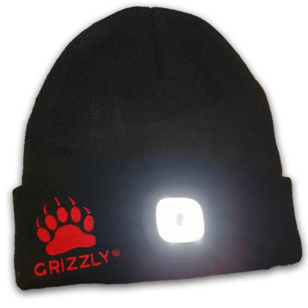 Grizzly Rechargable LED Beanie image 0