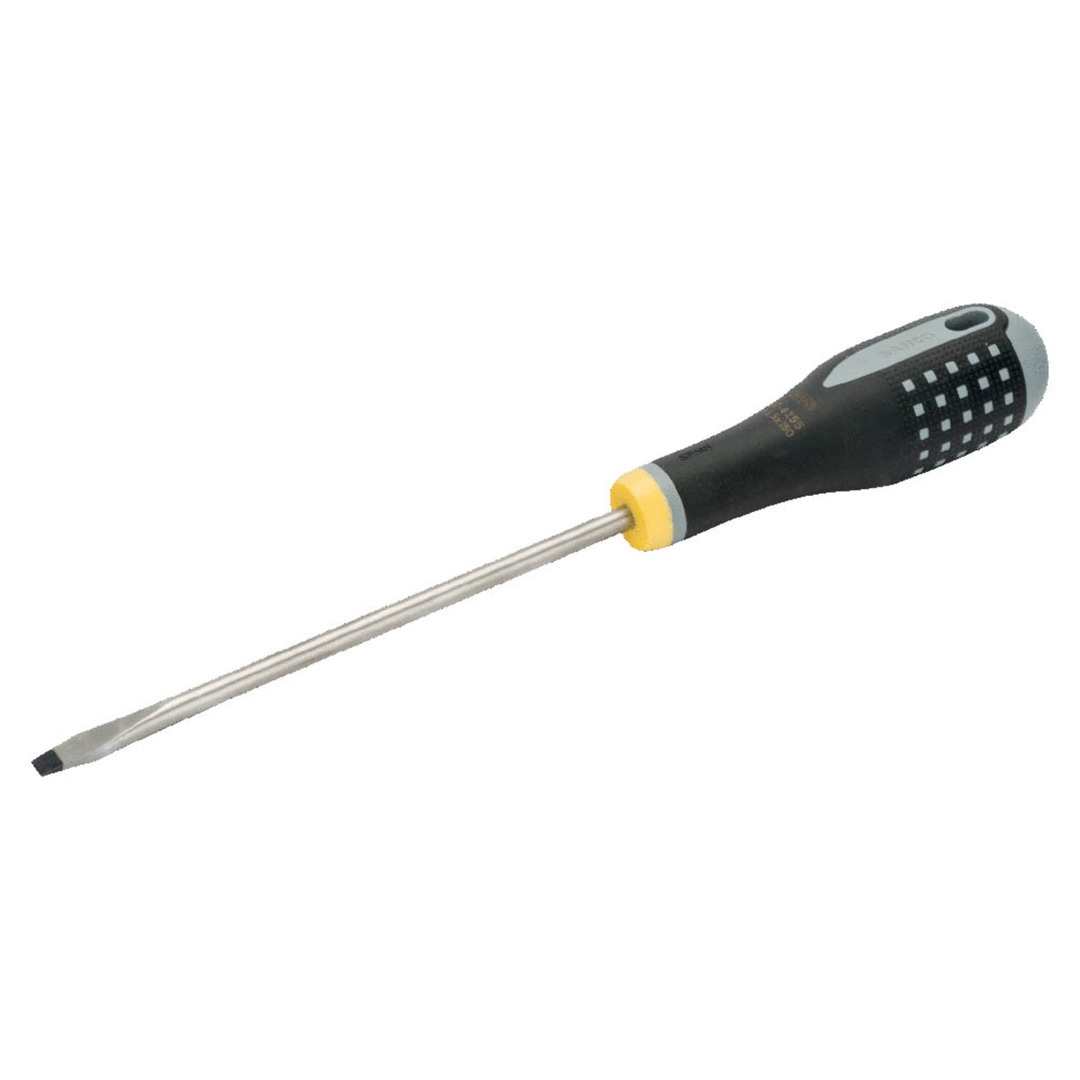 Bahco ERGO Slotted Flat Tipped Screwdriver 1.2mm x 6.5mm x 1 image 0