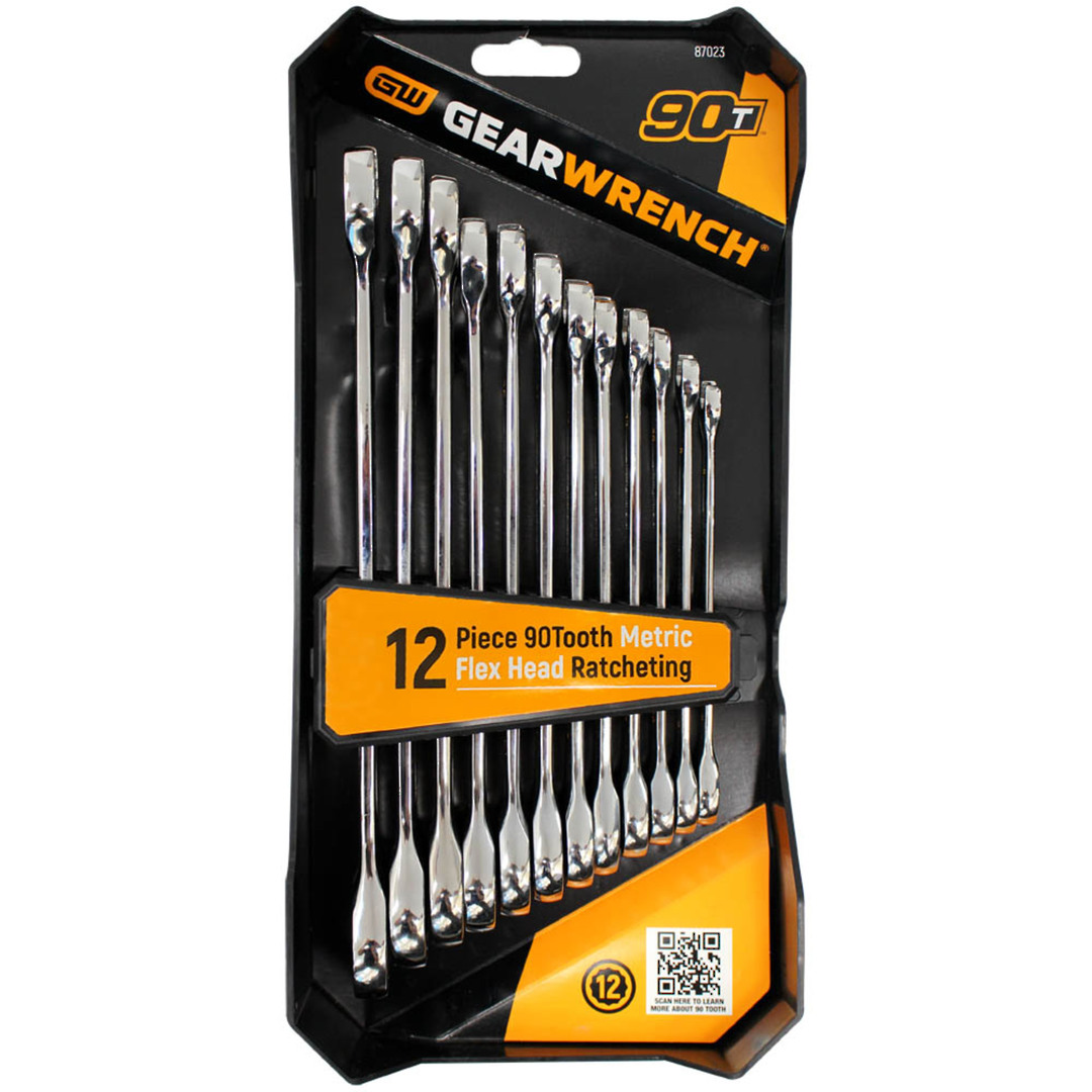 GEARWRENCH 12pc Metric Ratch Wrench Set image 0