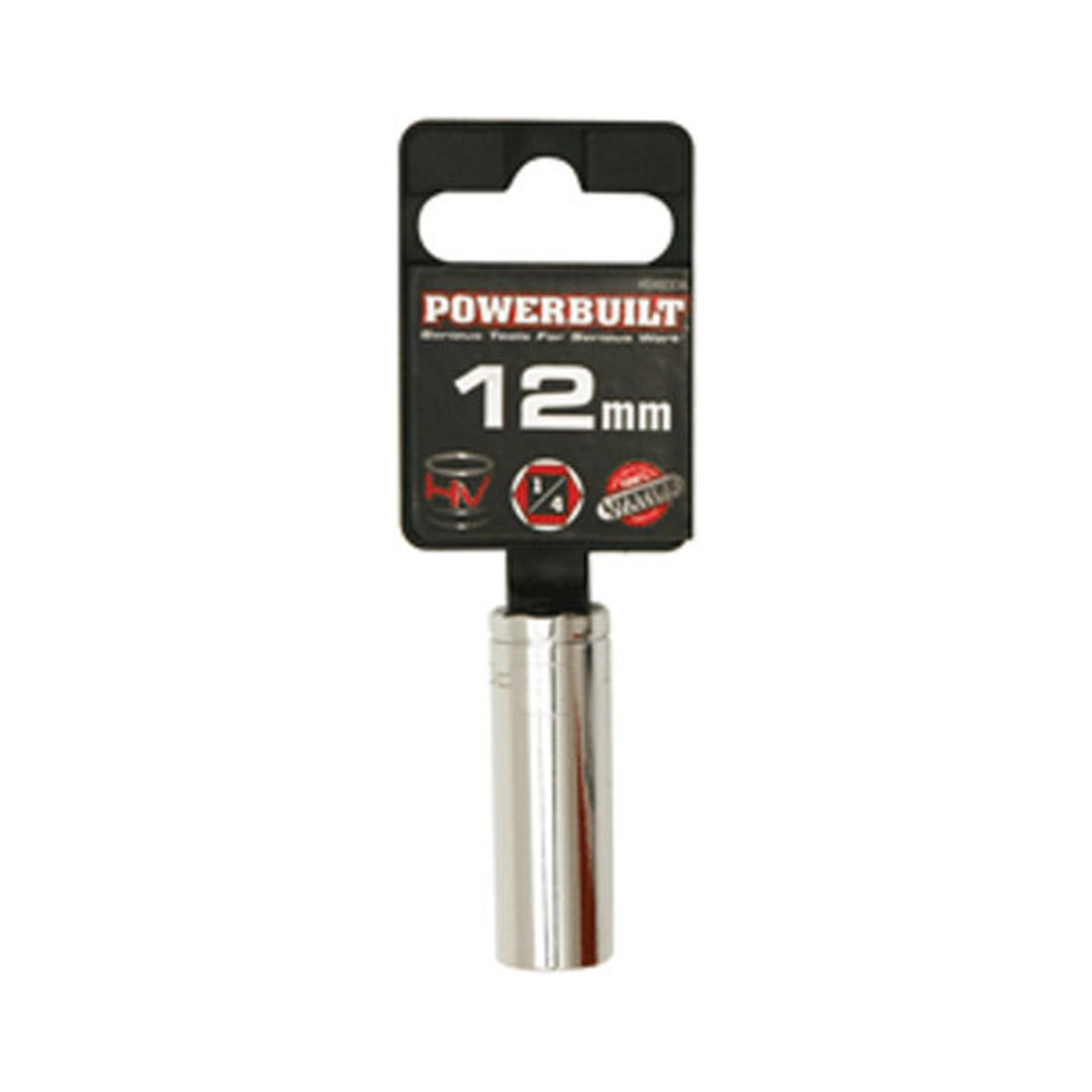 Powerbuilt 1/4"dr Deep 6pt Sockets image 0