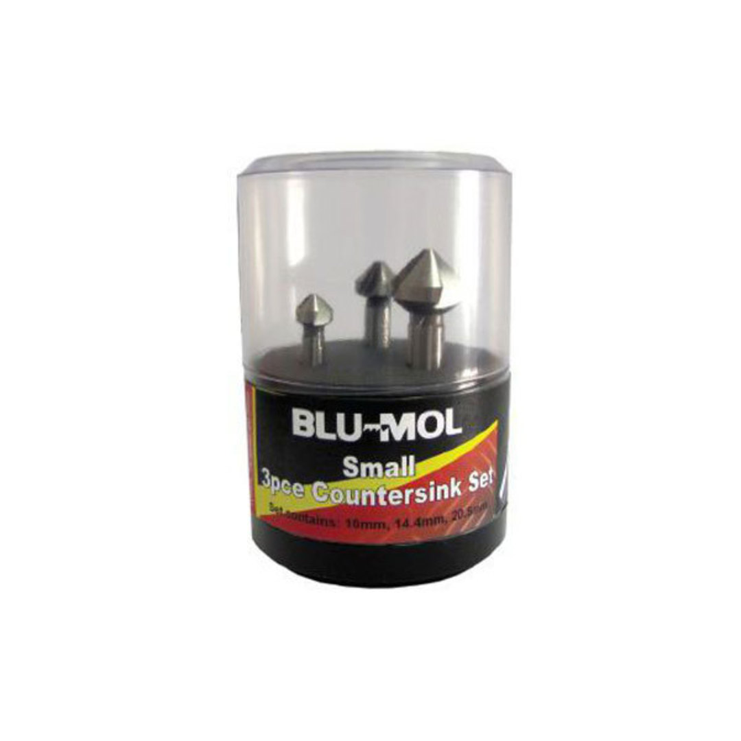 Blu-Mol 3pc Countersink Set image 0