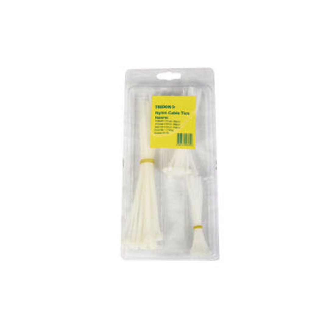 Tridon Cable Ties Various Clear 75 pack image 0