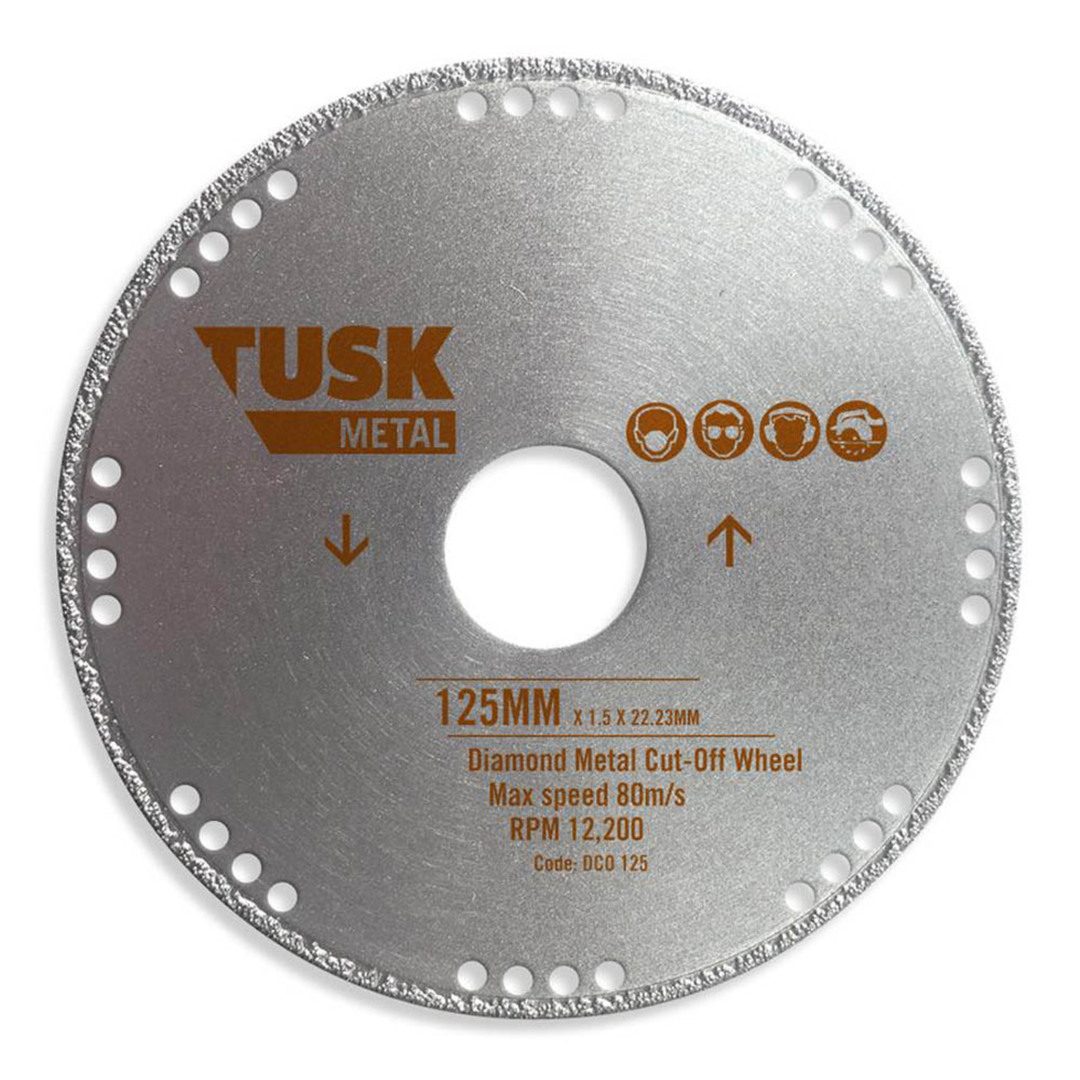 Tusk Diamond Metal Cut-Off Wheel 115X1.5X22 image 0