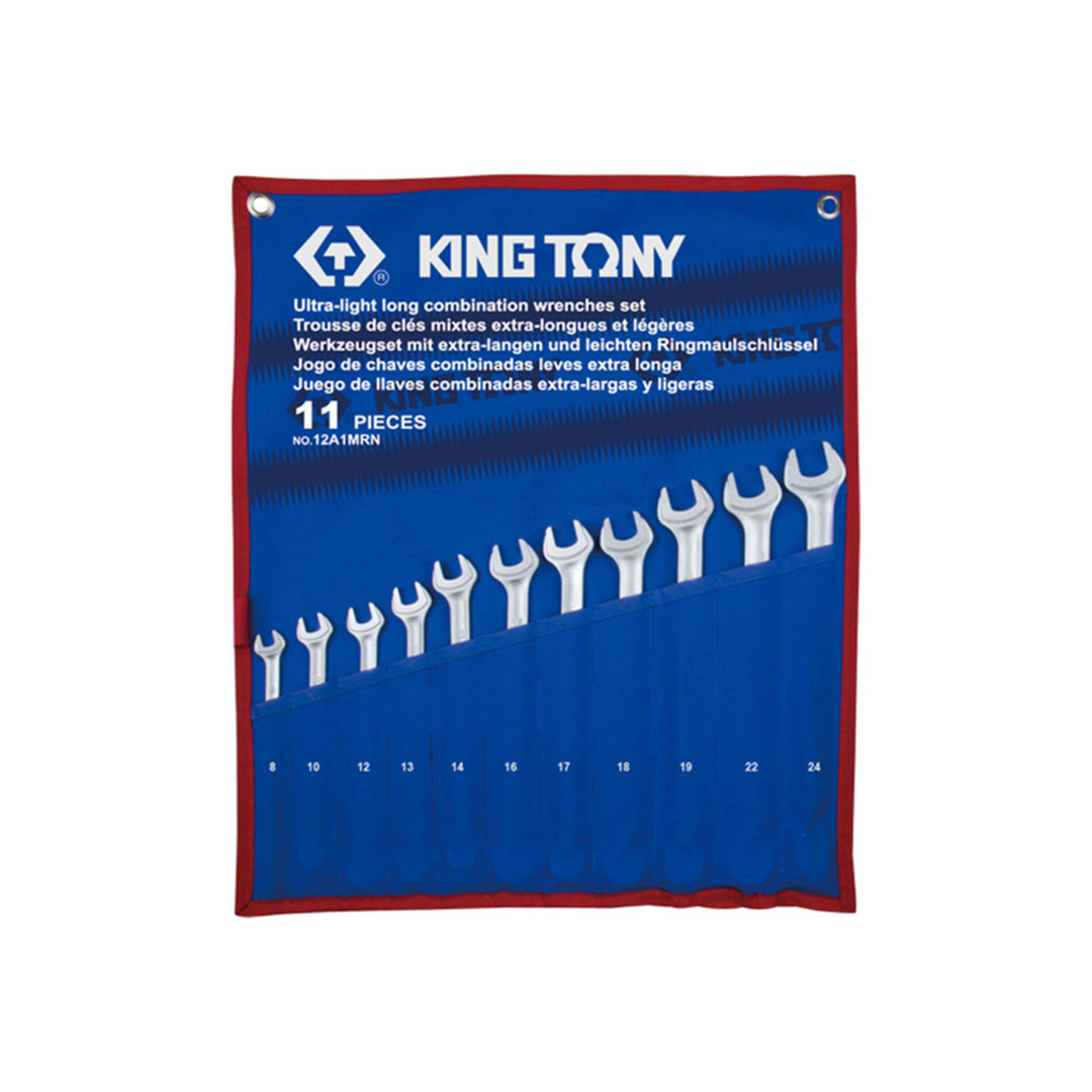 King Tony R & O E Wrench Set Metric Xtra long image 0