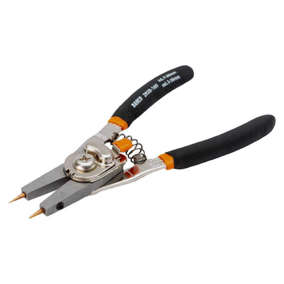 Bahco Internal and External Circlips Resettable Pliers 160mm image 0