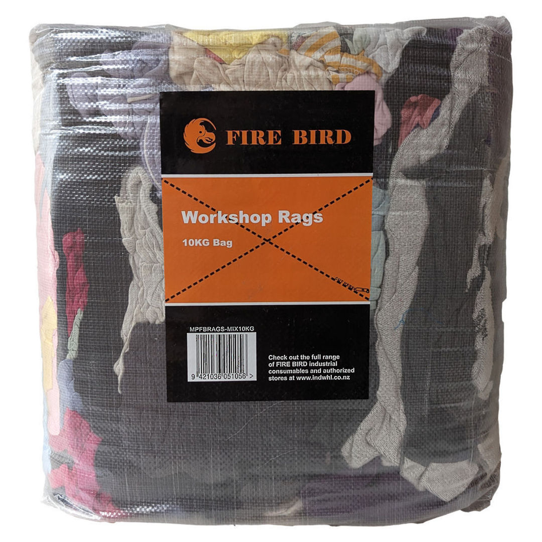 Firebird Compressed Rags 10Kg image 0