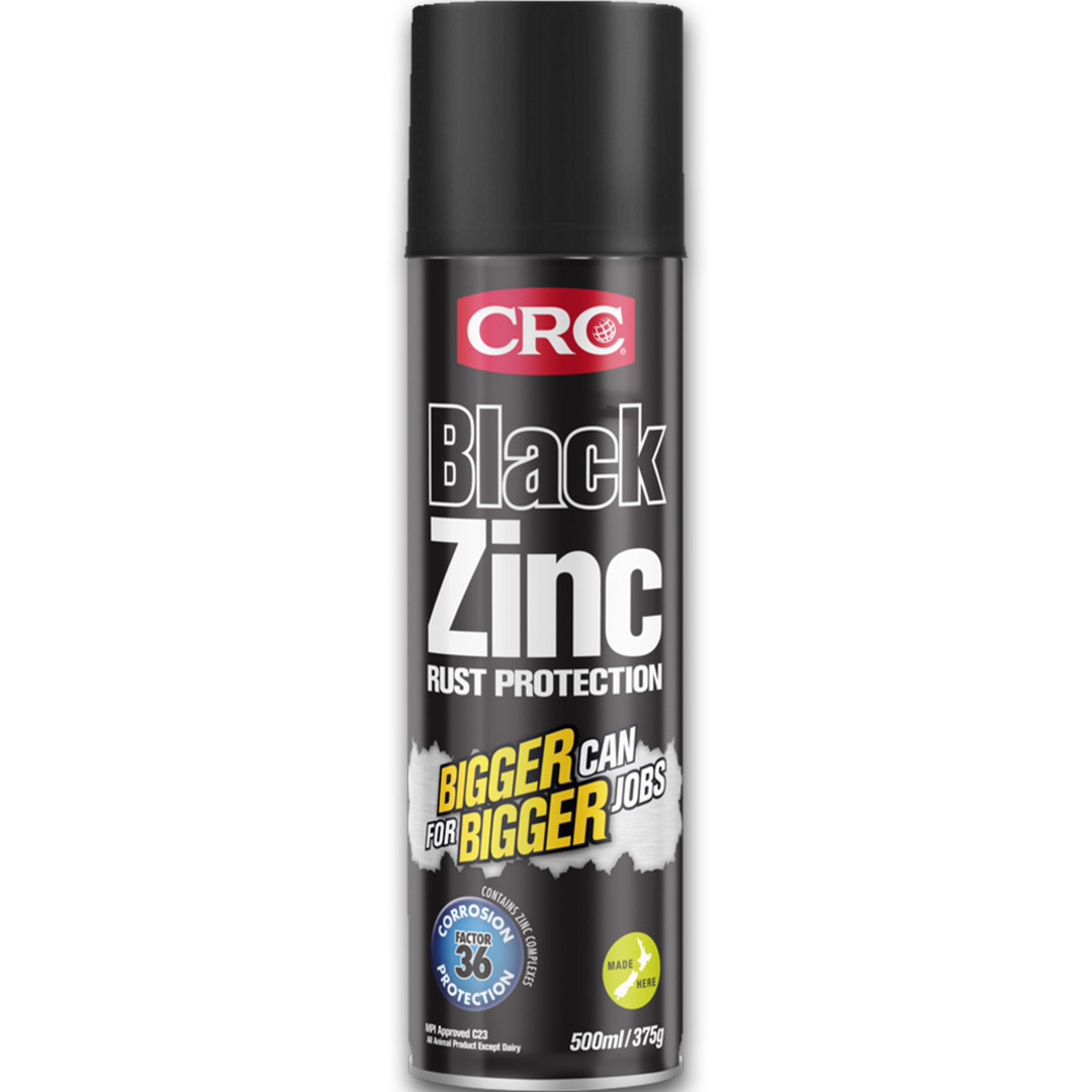 CRC Zinc Black 500ml Bigger Can image 0