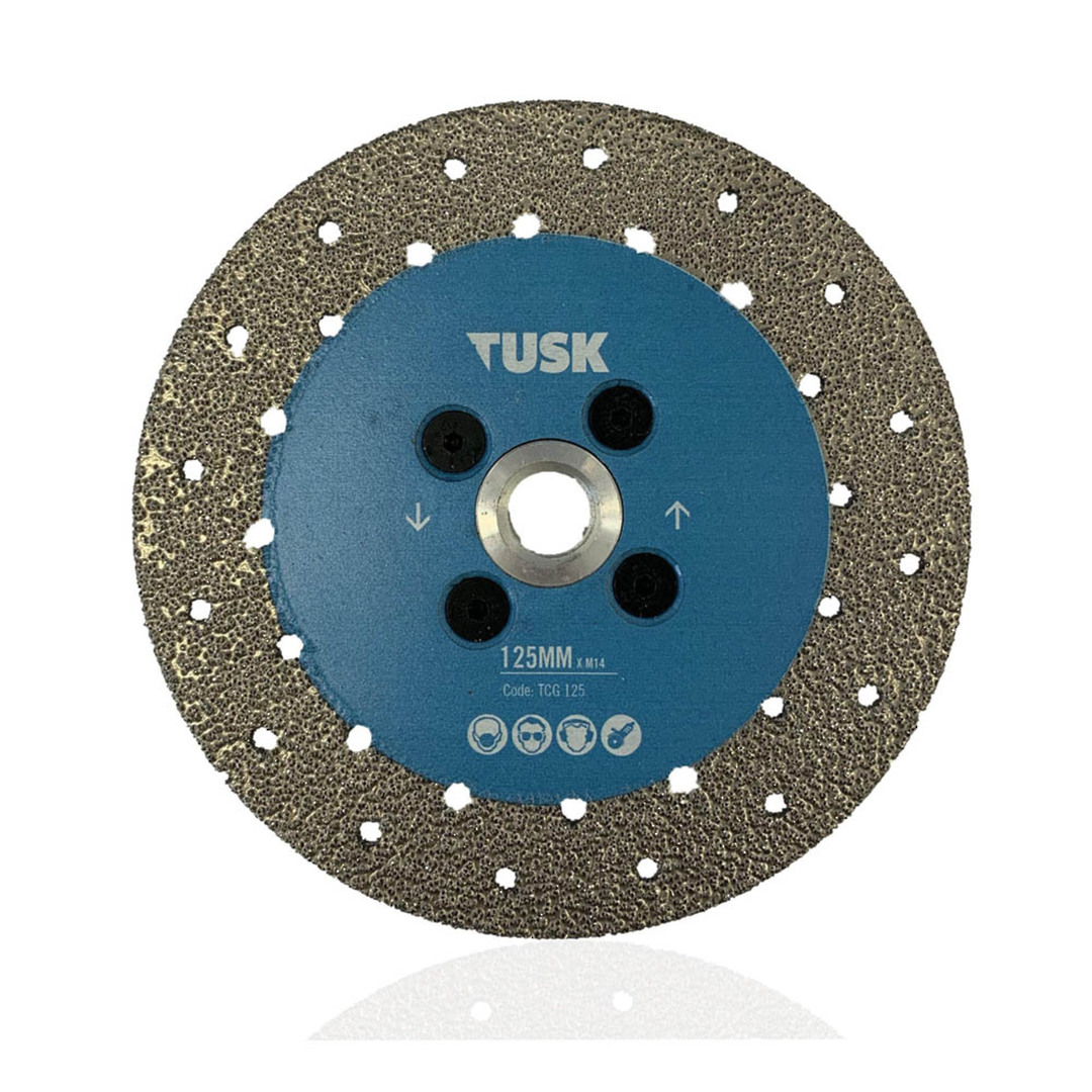 Tusk 125mm Cutting Grinding Disc Diamond image 0