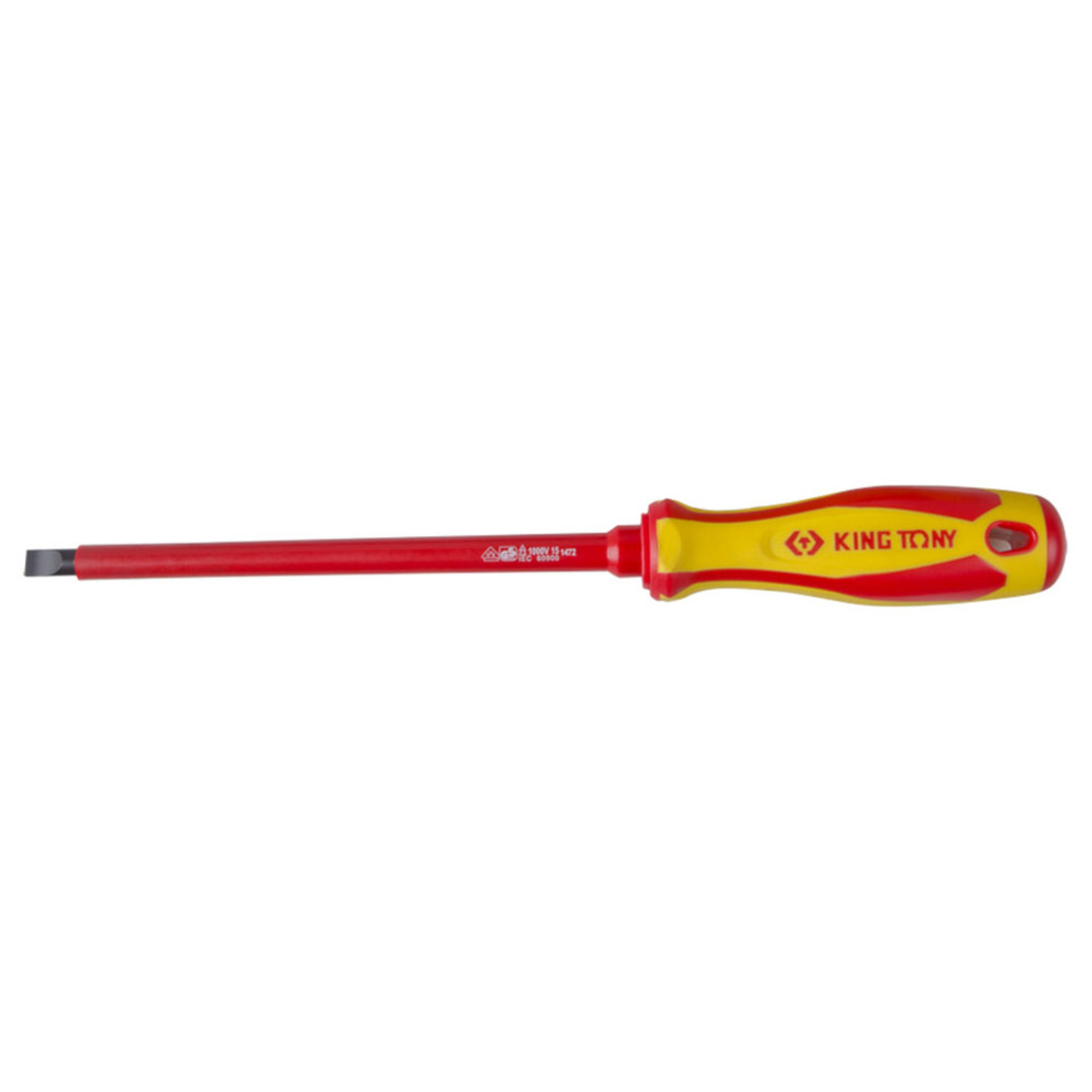 King Tony Screwdriver 4 x 100mm Slot Insulated image 0