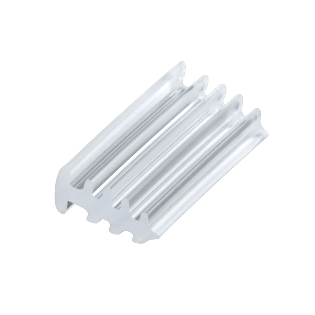 PVC GLAZING WEDGE CLEAR - 5mm (1m) image 0