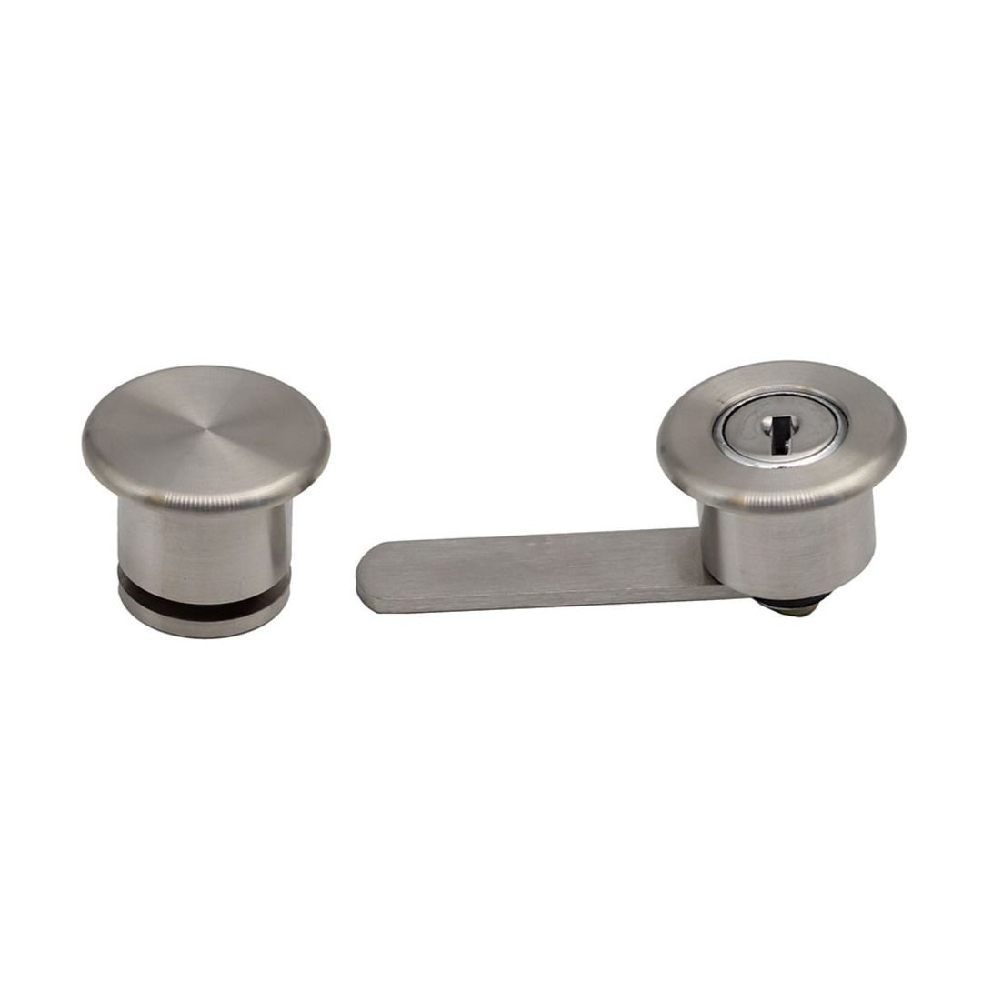BOHLE STAINLESS STEEL LOCK FOR SHOWCASE image 4