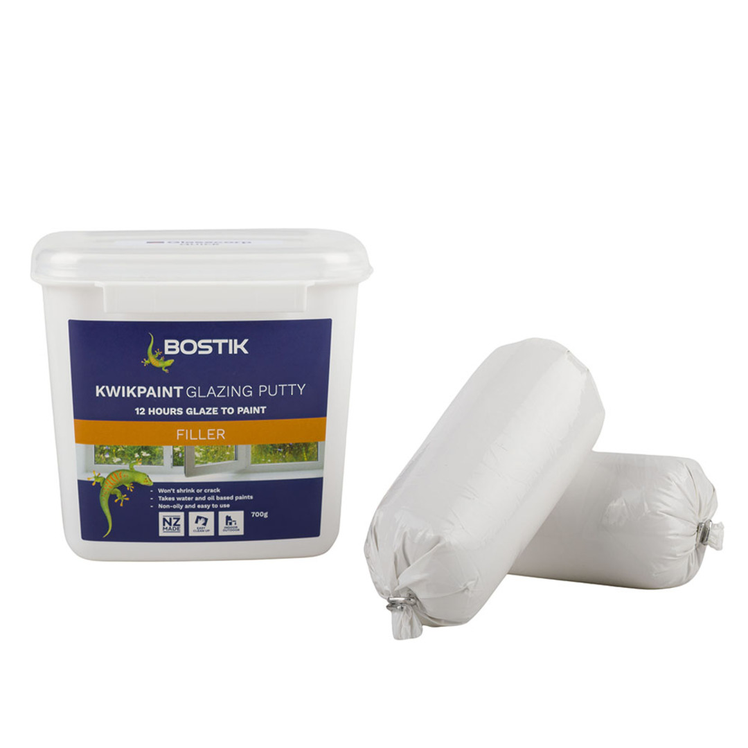 BOSTIK KWIKPAINT GLAZING PUTTY - 700g image 0