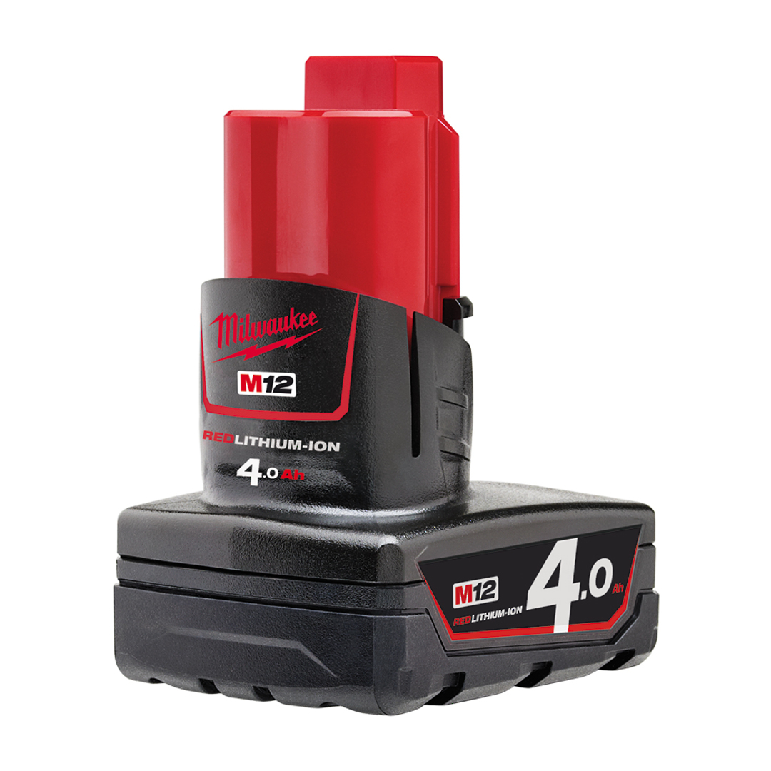 MILWAUKEE M12 REDLITHIUM 4.0Ah BATTERY image 1