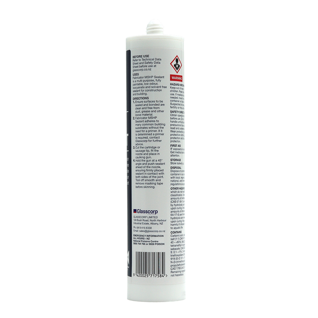 GLASSCORP MSHP SEALANT - WHITE 300ml image 1