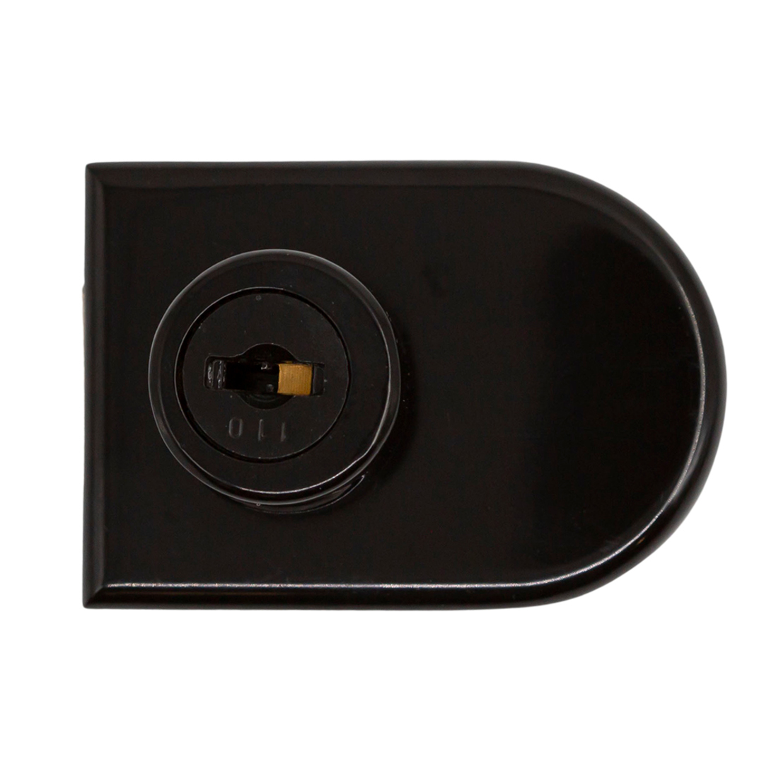 SPECIAL SHOW CASE DOOR LOCK - BLACK image 1