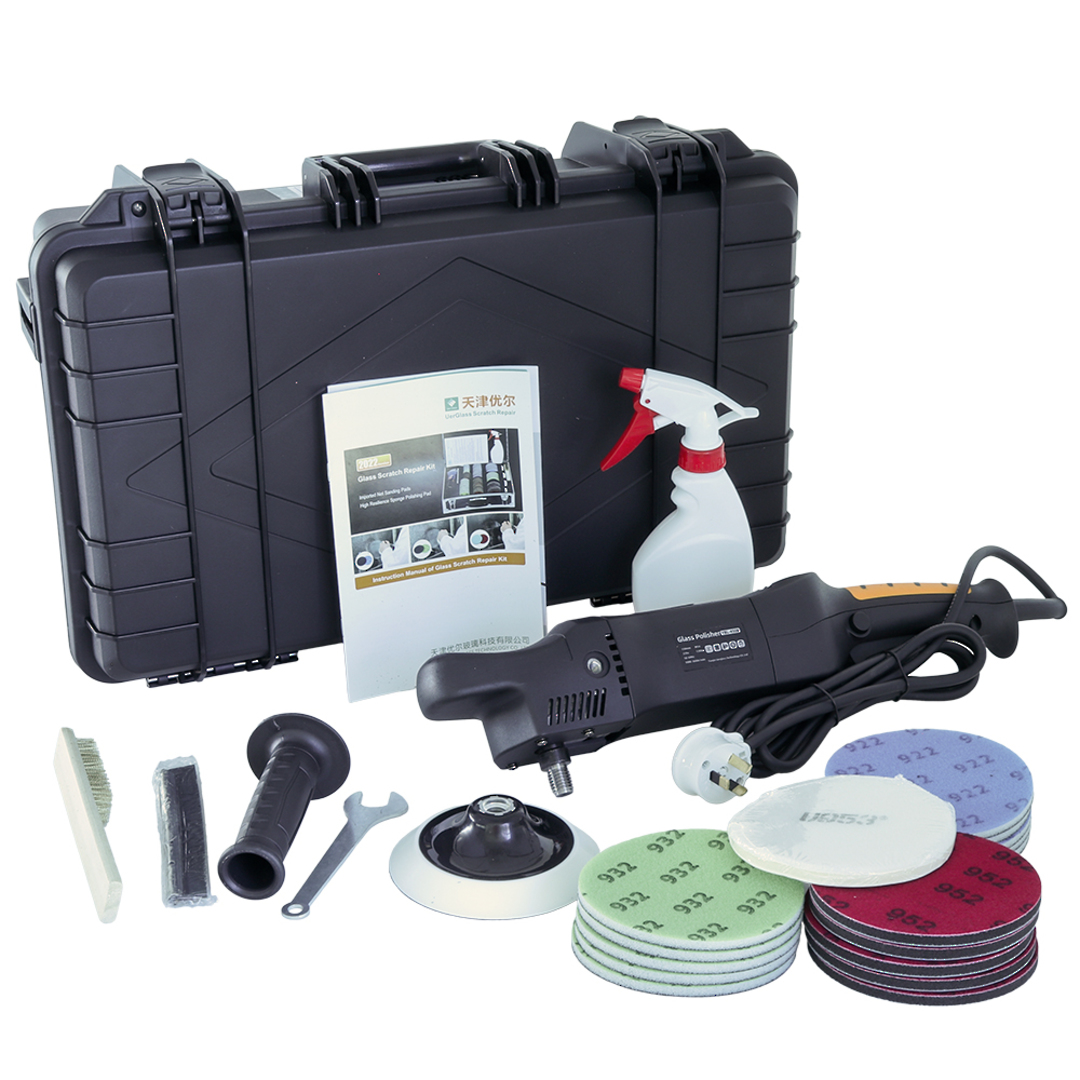 GLASS SCRATCH REMOVER-REPAIR SYSTEM -KIT image 0