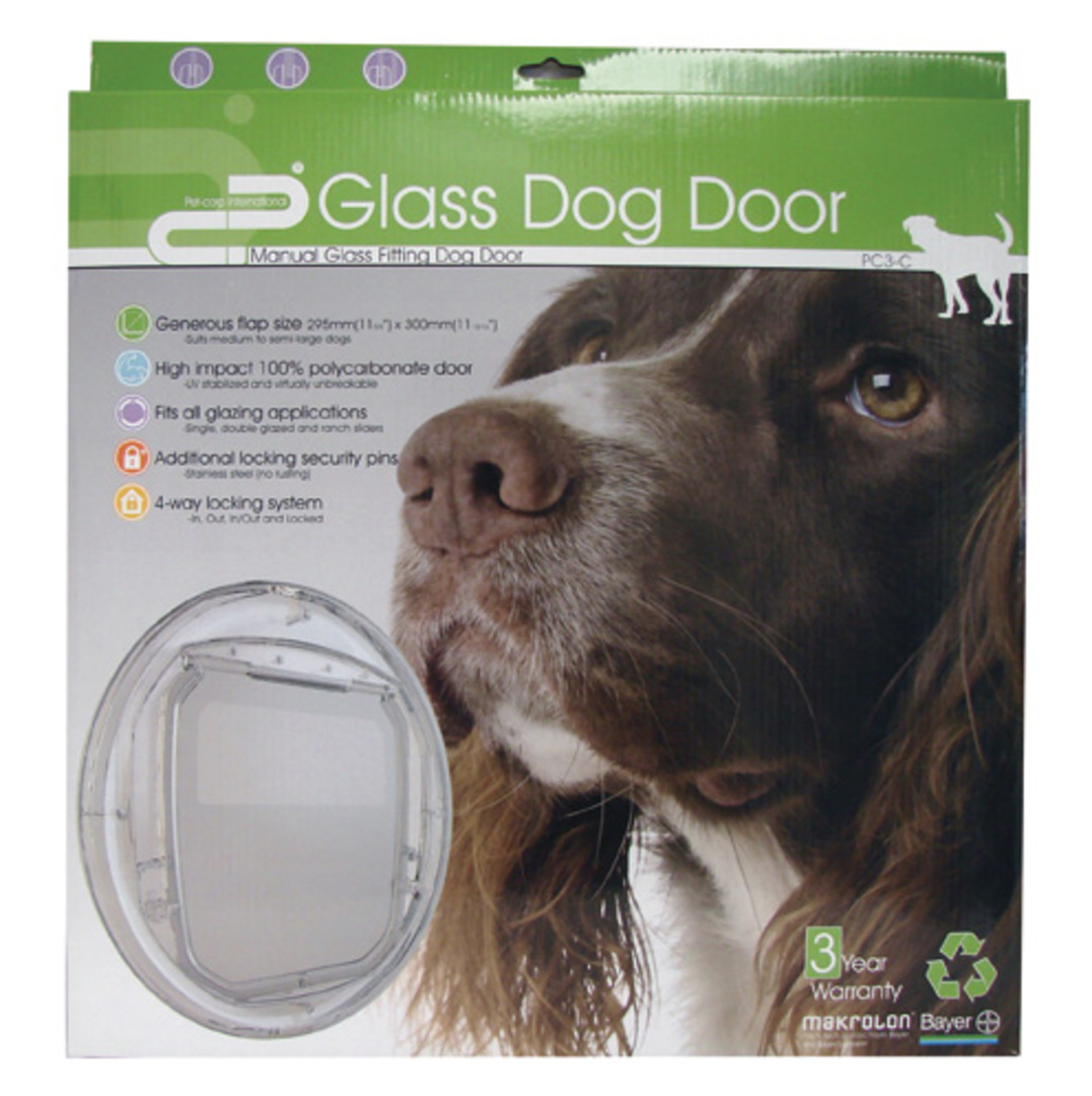 PET-CORP VERSATILE DOG DOOR - CLEAR image 2