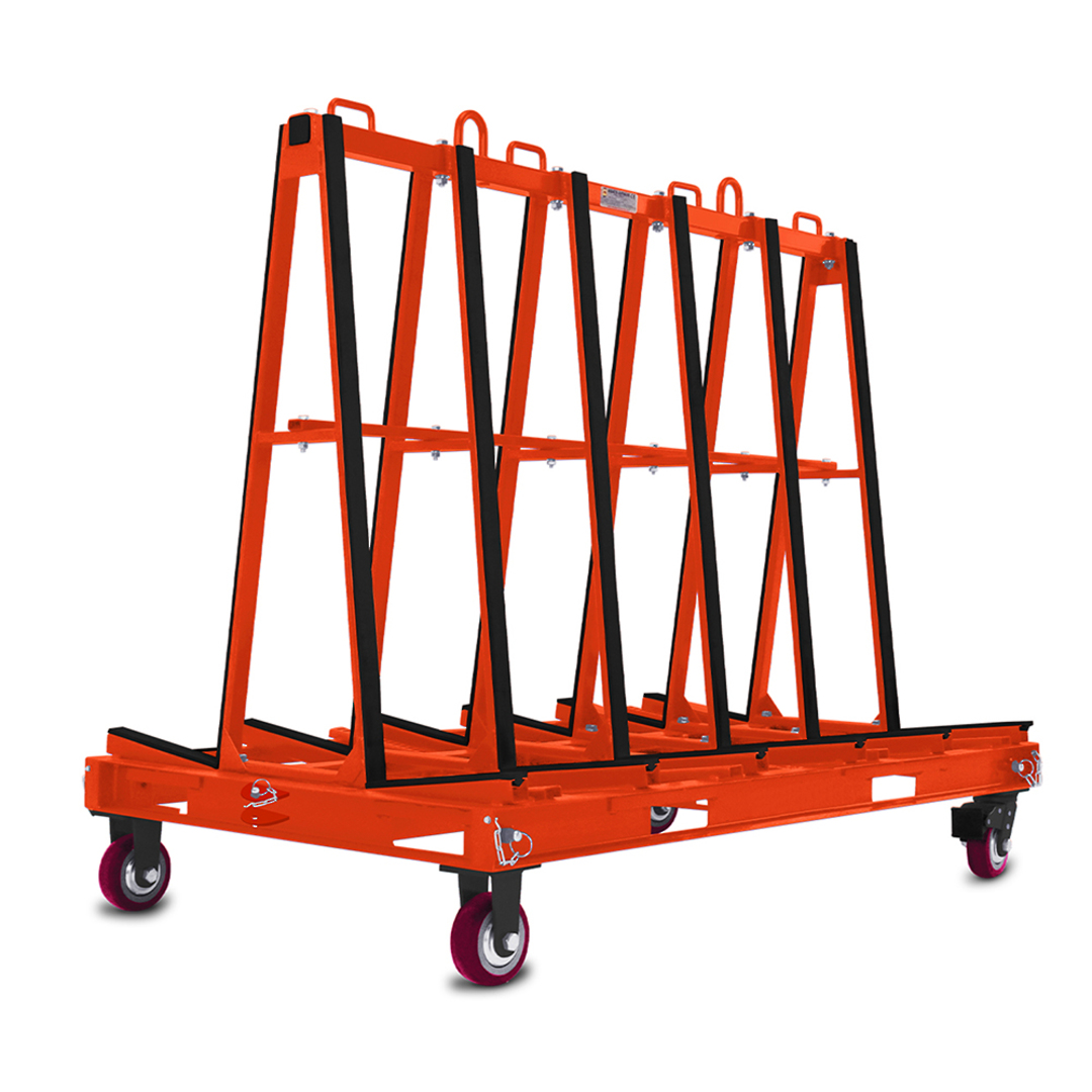 DOUBLE SIDED A FRAME TROLLEY 1810mm(l) image 0