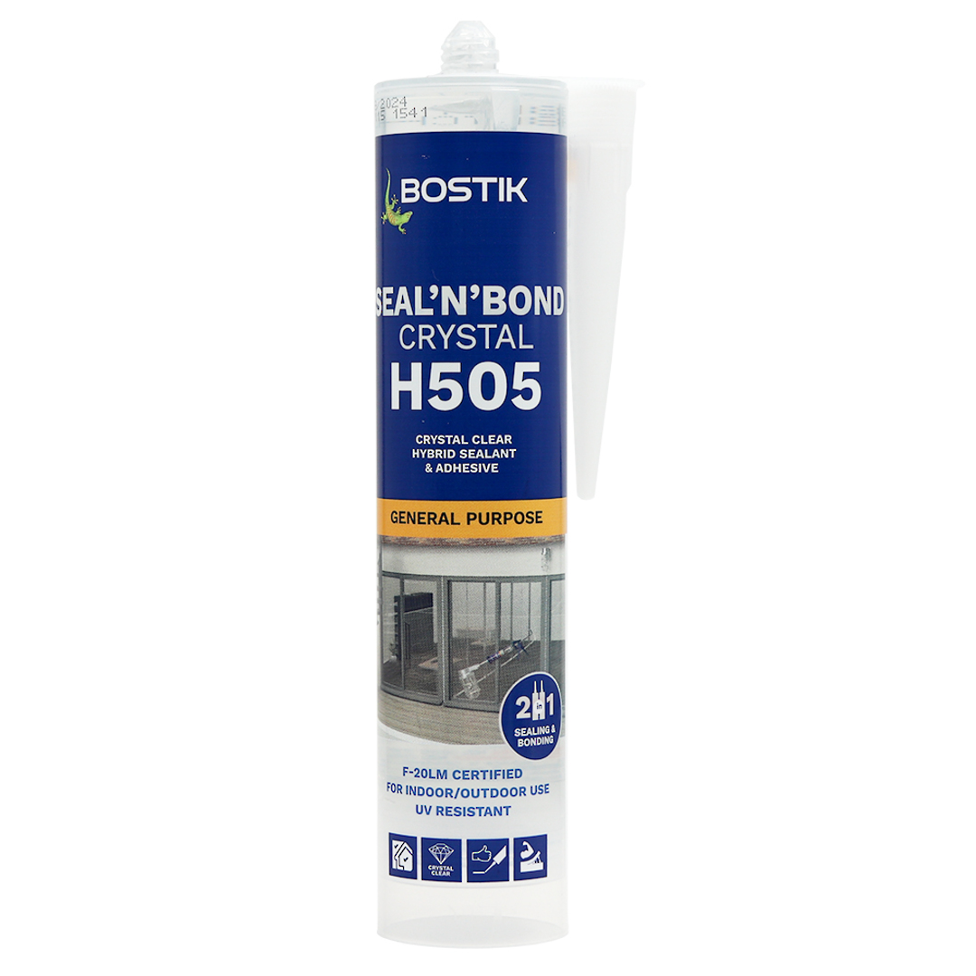 BOSTIK H505 - CRYSTAL CLEAR 290ml image 0