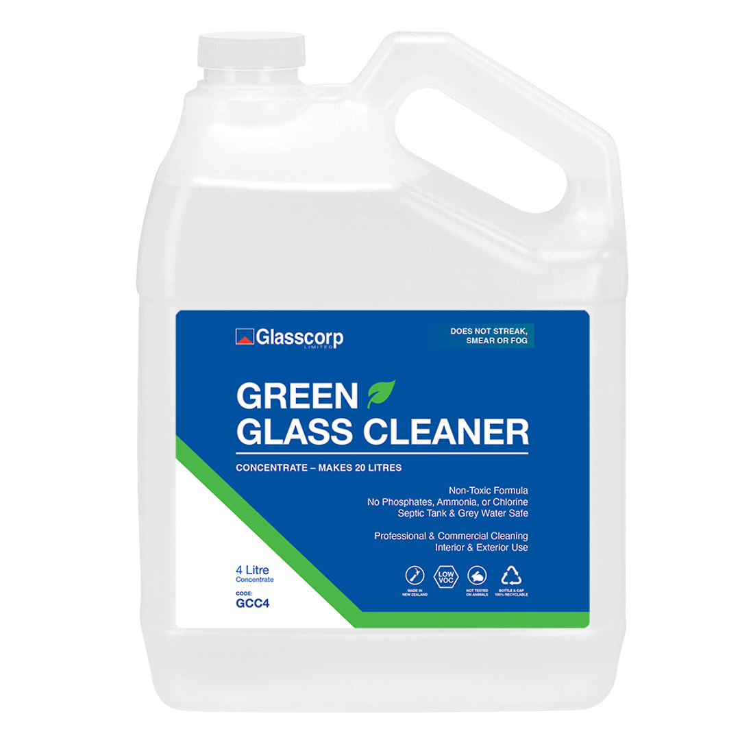 GLASSCORP GREEN GLASS CLEANER CONC - 4L image 0