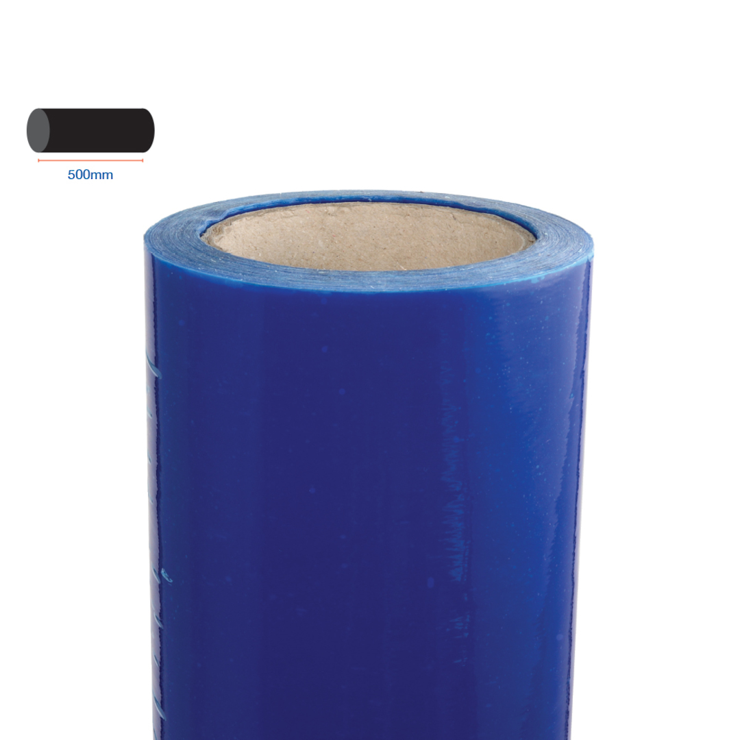 BLUE PROTECTION FILM - 500mm x 100m image 0