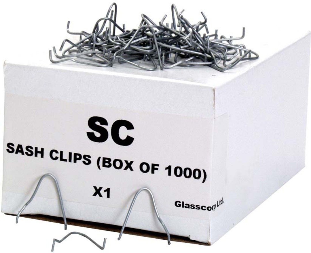 STEEL SASH GLAZING CLIPS (1000 pack) image 0