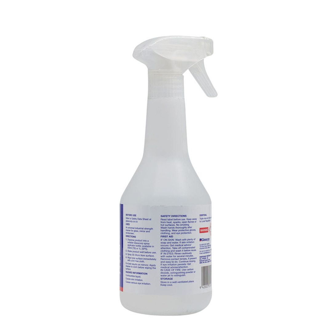 UNIVERSAL GLASS CLEANER - CLEAR 550ml image 1