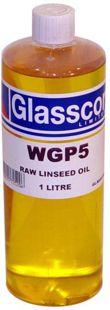 RAW LINSEED OIL - 1L image 0