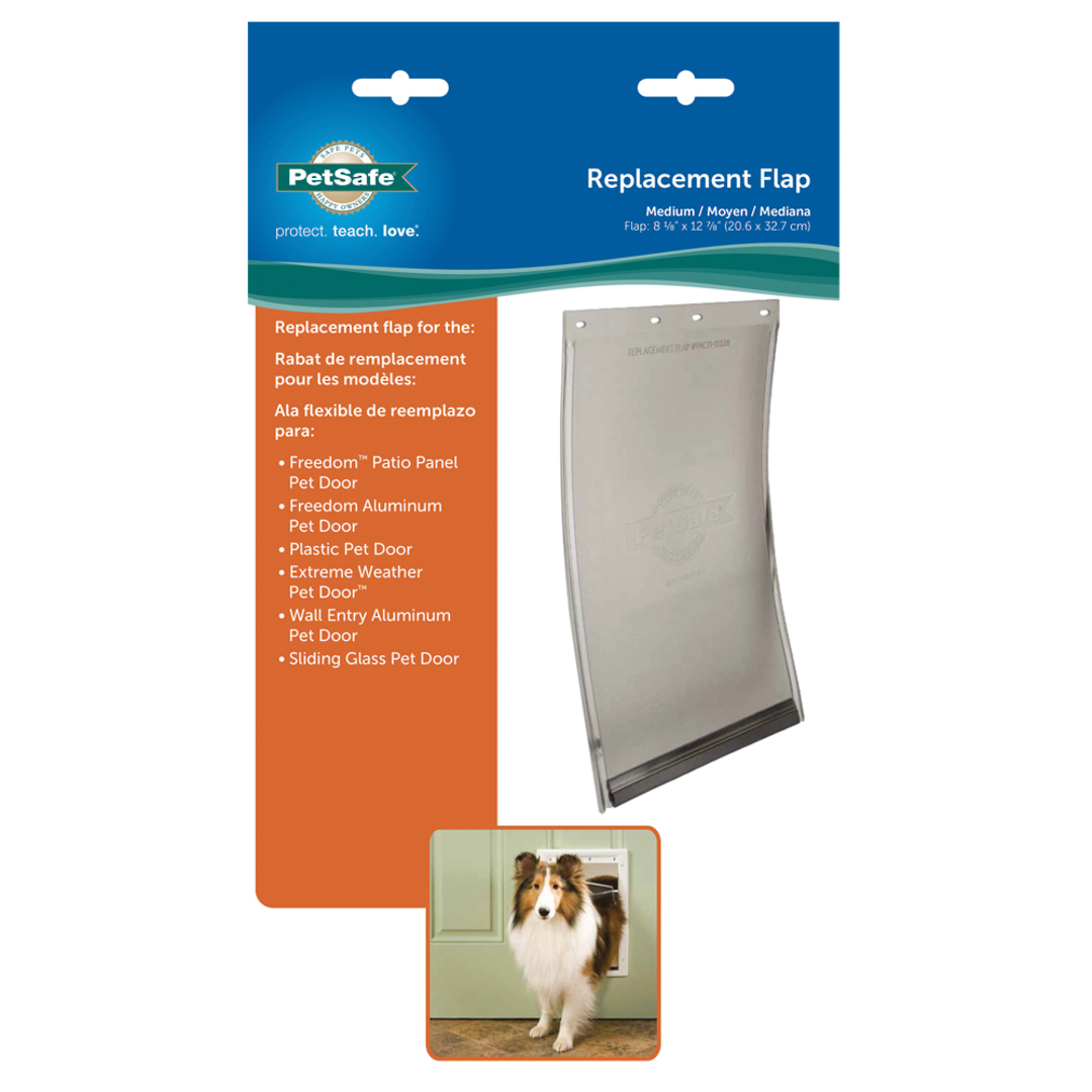 PETSAFE ALUMINIUM DOG DOOR FLAP MEDIUM image 1