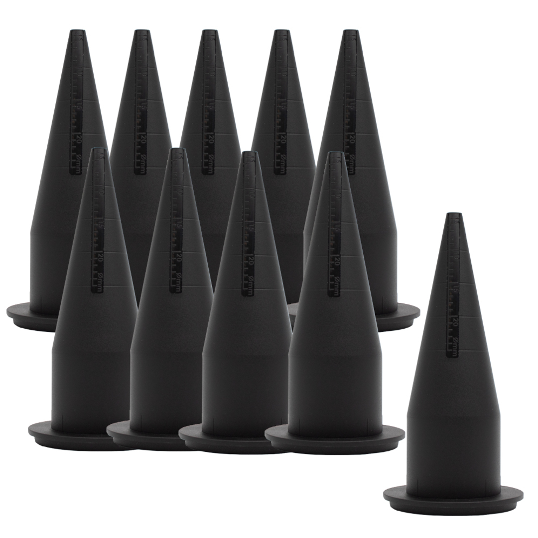 LARGE SAUSAGE CONE NOZZLE (10pack) image 0