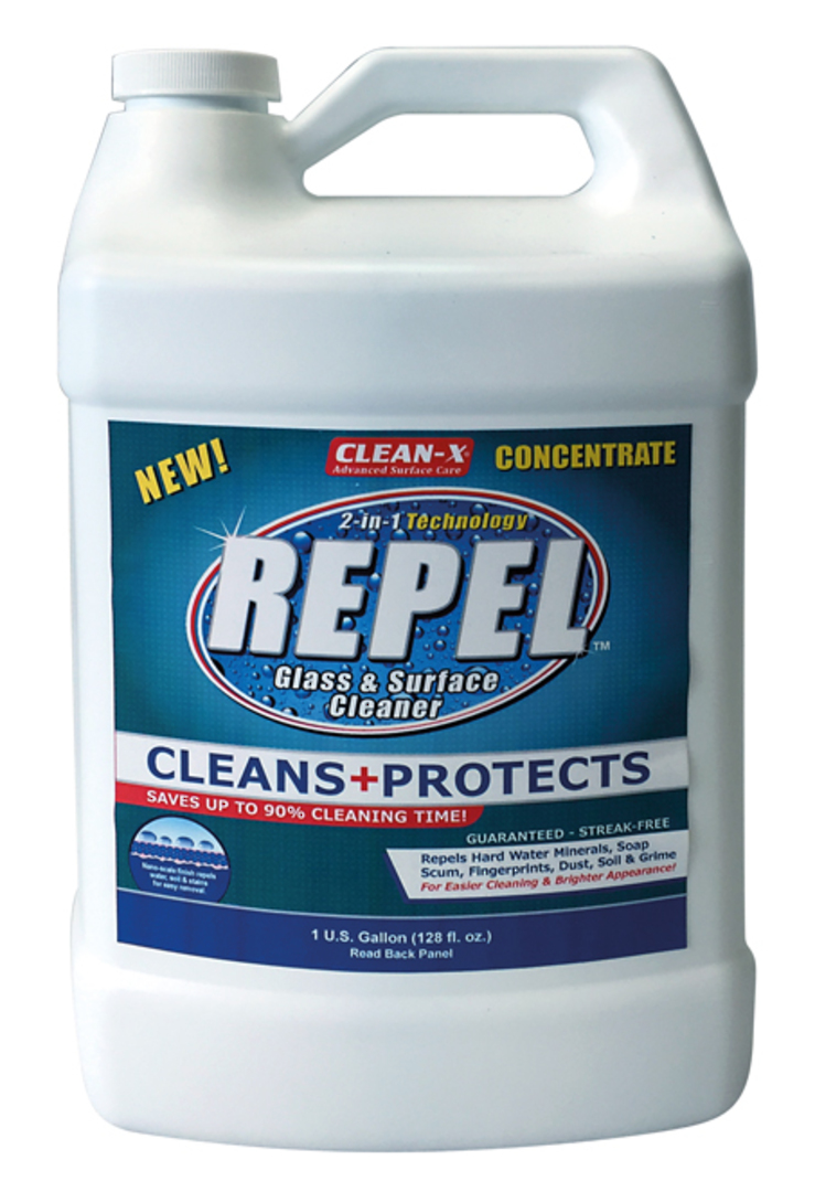 REPEL GLASS CLEANER CONCENTRATE - 1gal image 0