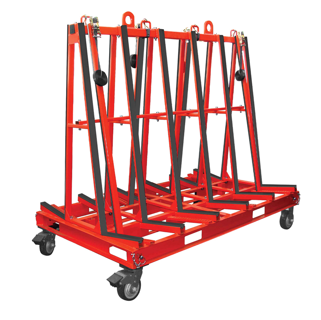 DOUBLE SIDED A FRAME TROLLEY 2190mm(l) image 0