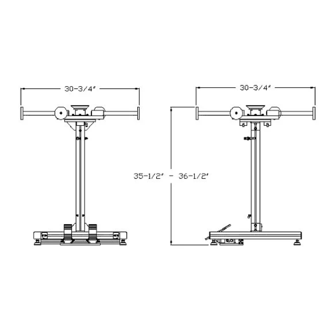 QUANEX ROTATING GUNNING TABLE image 1