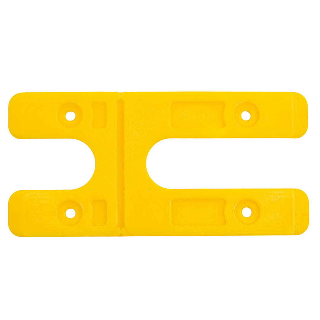 H PACKERS LONG - YELLOW 4.0mm (500 pack) image 1