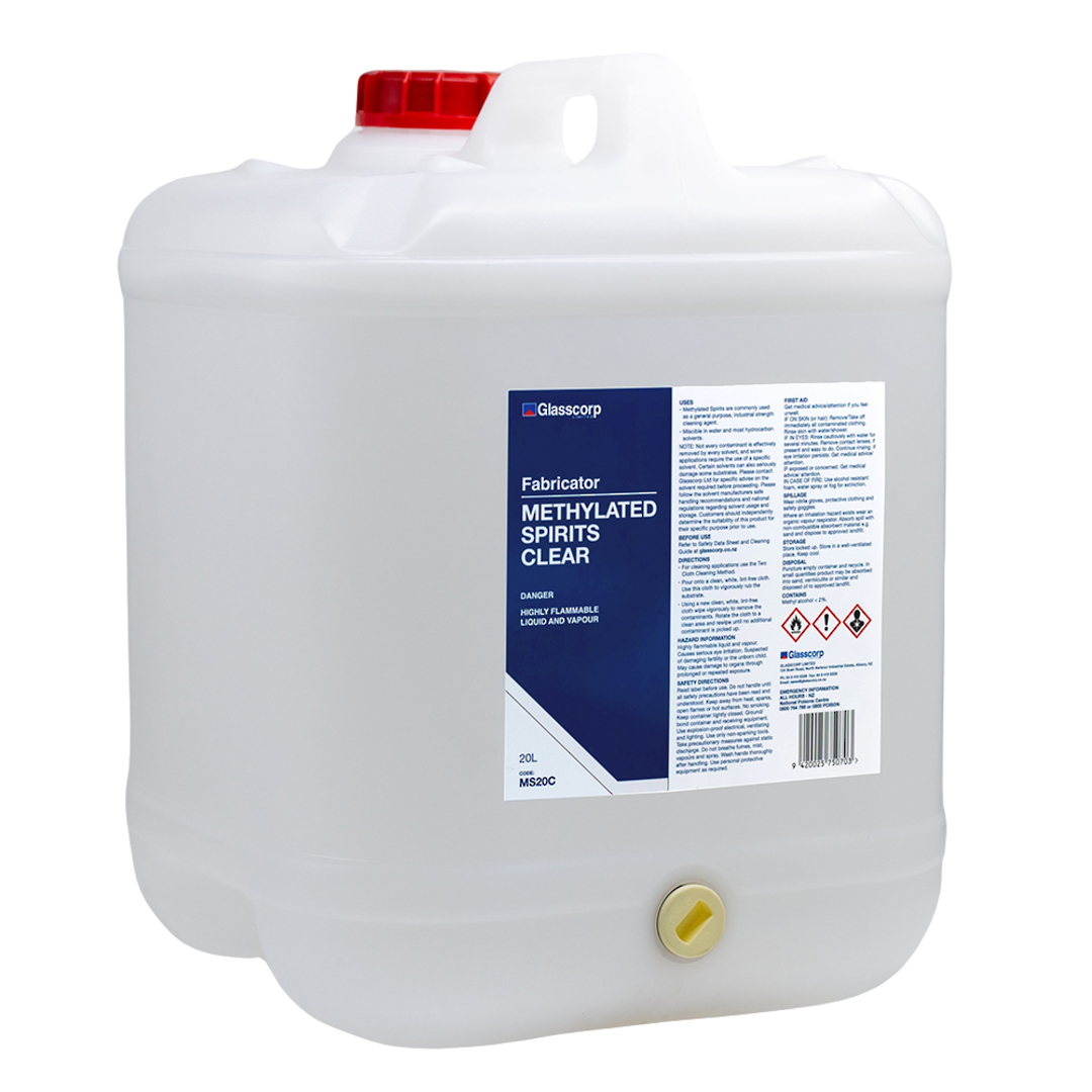 METHYLATED SPIRITS CLEAR - 20L image 1
