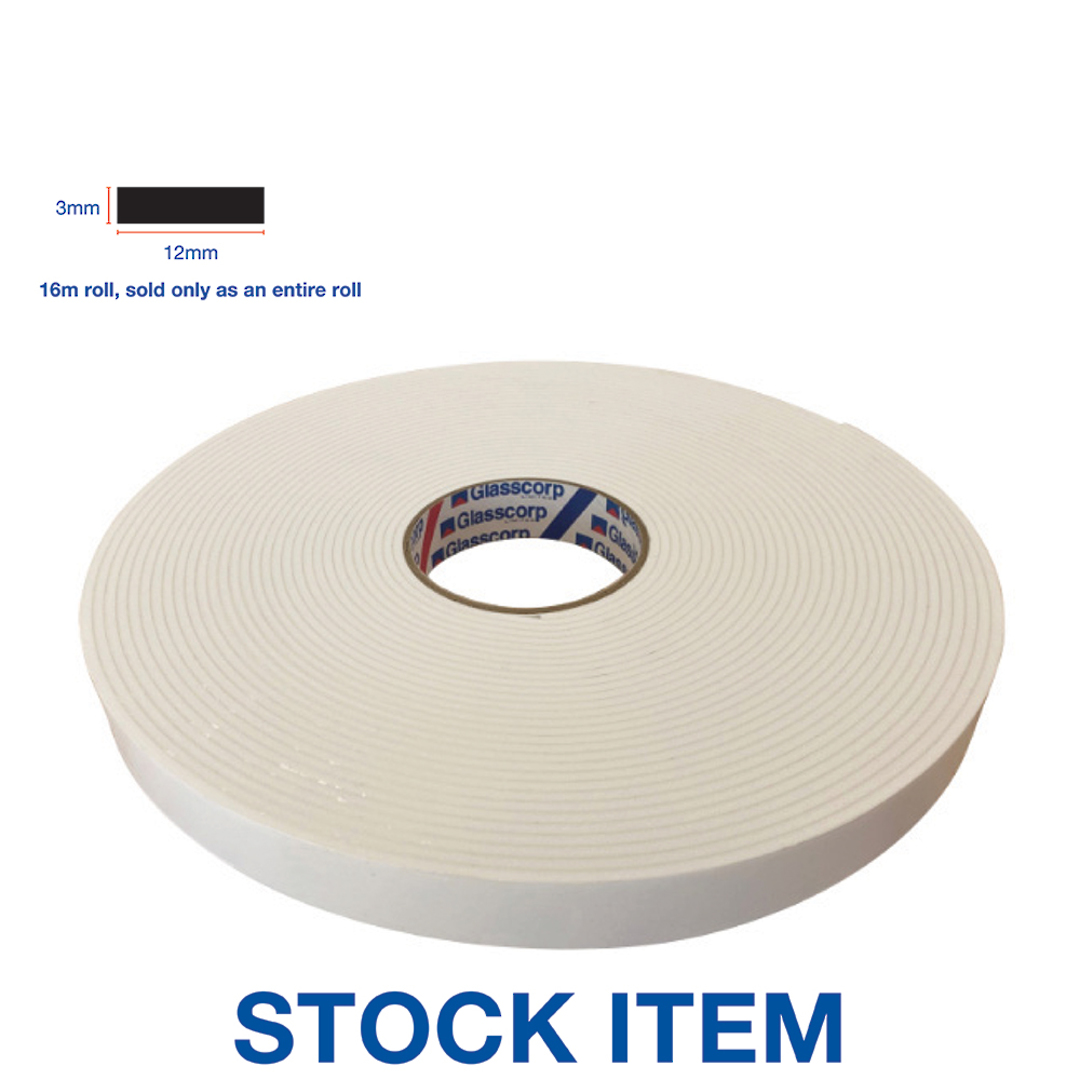 MIRROR MOUNTING TAPE 3.0mm x 12mm x 16m image 0