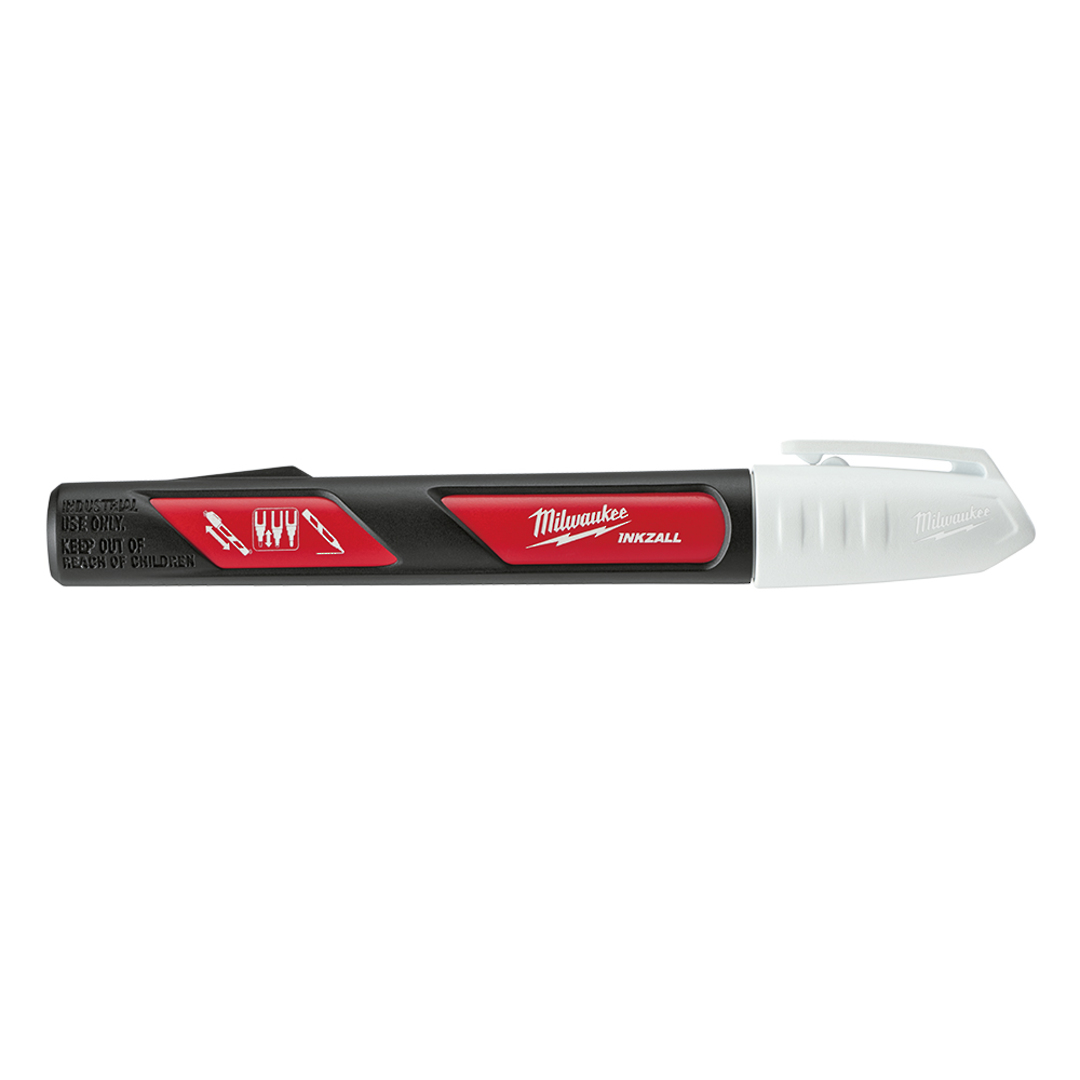 MILWAUKEE INKZALL LIQ PAINT MARKER-WHITE image 1